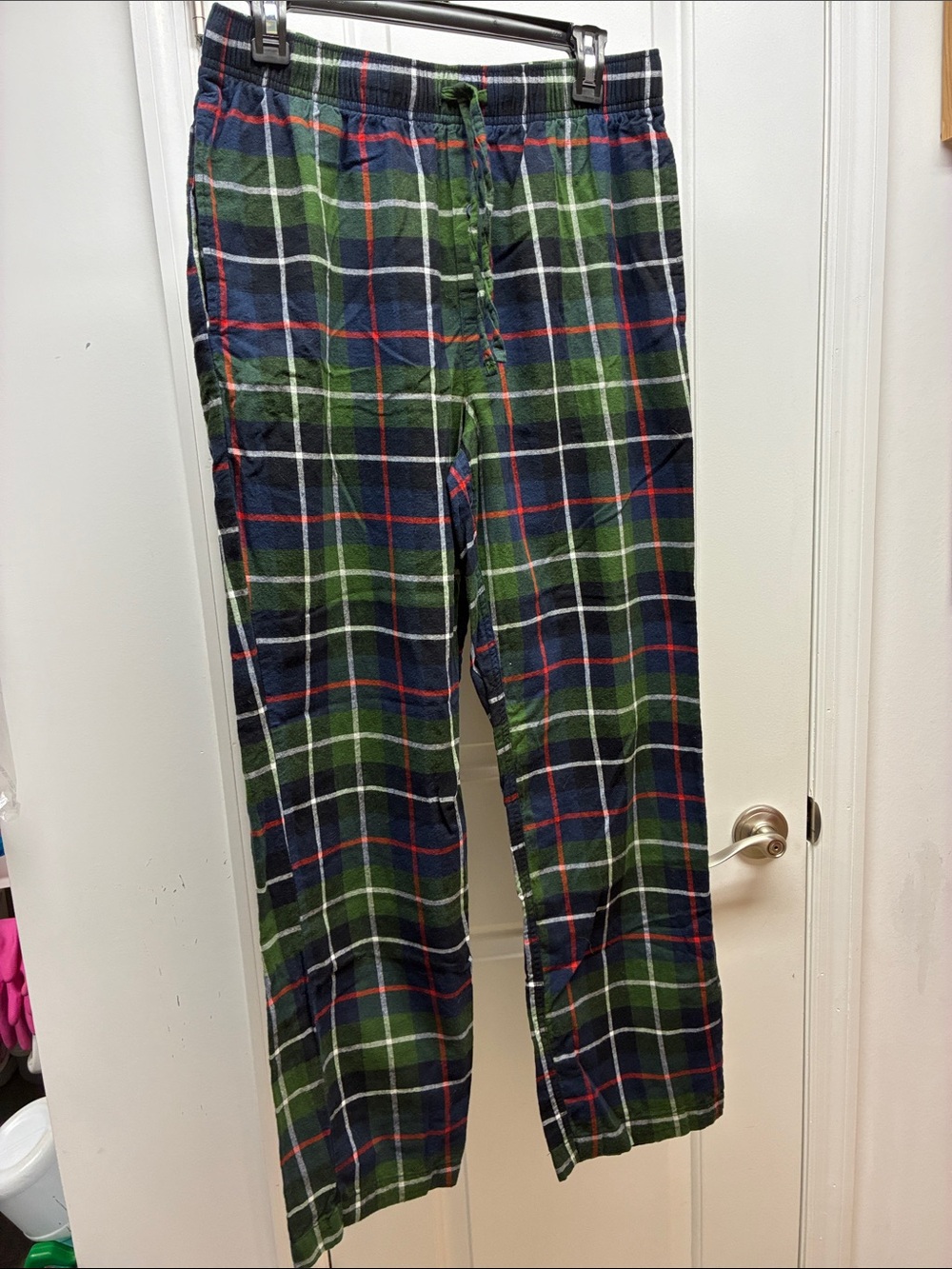 Goodfellow & Co Green Navy Red Plaid Pajama Pants